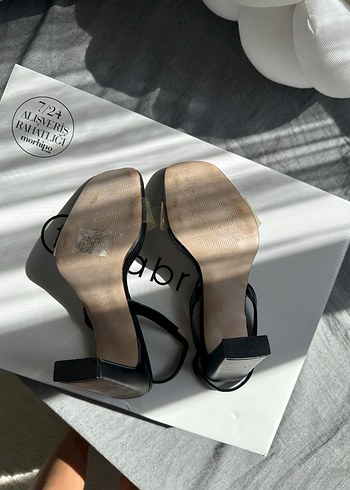 37 Beden siyah Renk Siyah Stiletto Topuklu Ayakkabı