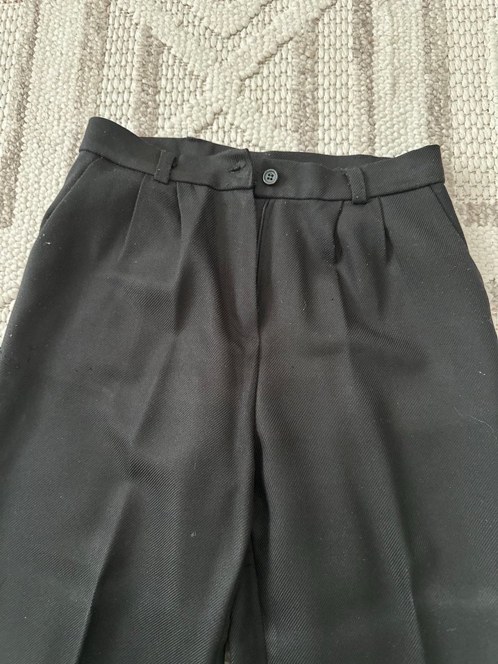 Siyah Yüksek Bel Pantolon — görsel 8/12