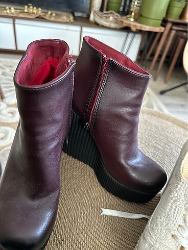 Zara Bordo dolgu bot