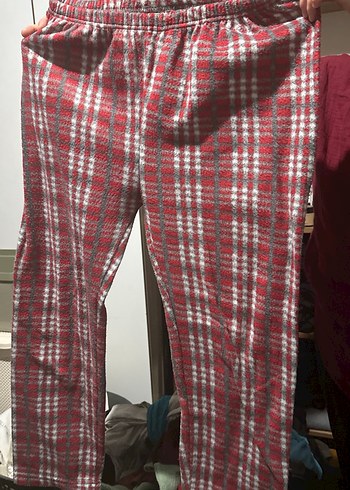 Kırmızı Ekoseli Erkek Pijama Altı - Görsel 2