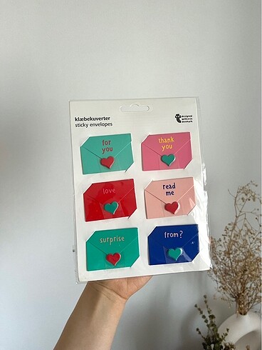 Flying Tiger Mektup Sticker Envelope
