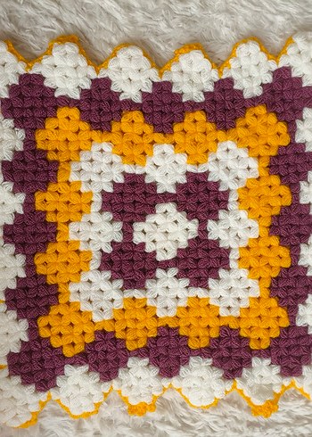 Renkli Örgü Banyo Lifi - Görsel 2