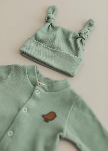 Pamuklu Bebek Hastane Çıkışı Seti - Görsel 3