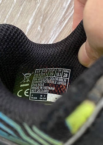 Skechers Skechers 29 numara orijinal spor ayakkabı
