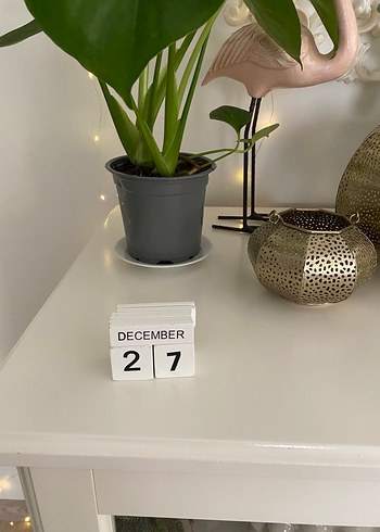 İngilizce takvim dekor - Görsel 5