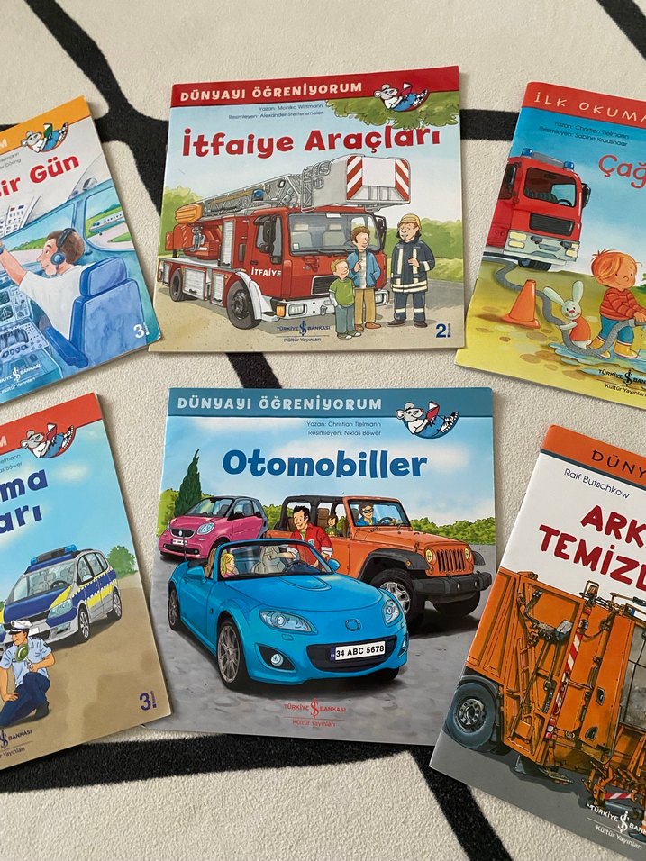 6 adet çocuk kitabı - Görsel 3