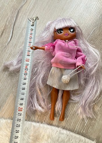 Pastel Pembe Kız Bebek Oyuncak - Görsel 2