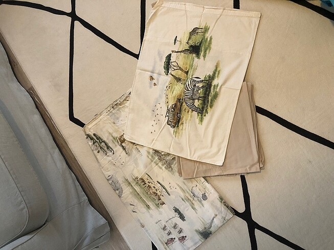 Zara home tek kişilik nevresim takımı
