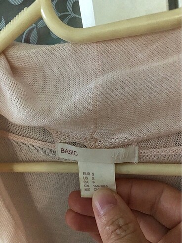 s Beden ten rengi Renk İnce şık h&m bluz triko kazak