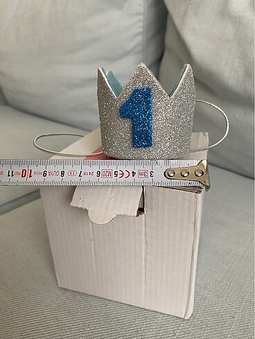 1 yaş doğum günü tacı - Görsel 5