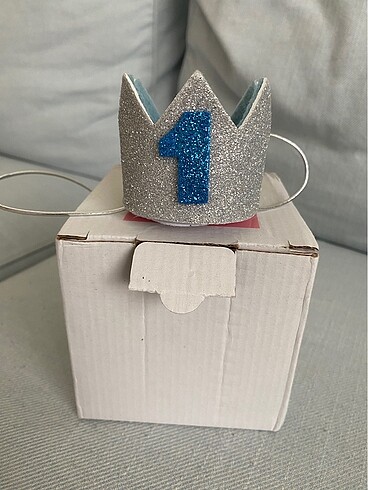 1 yaş doğum günü tacı - Görsel 7