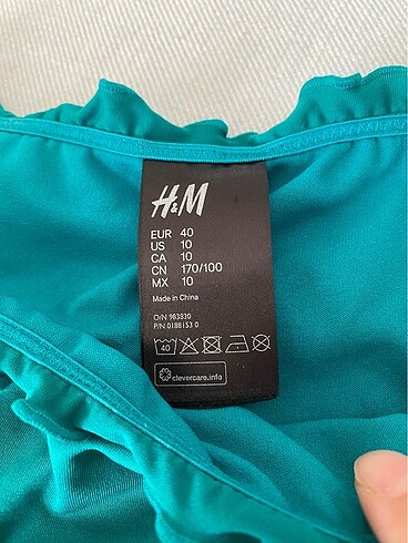 l Beden yeşil Renk H&m bikini altı