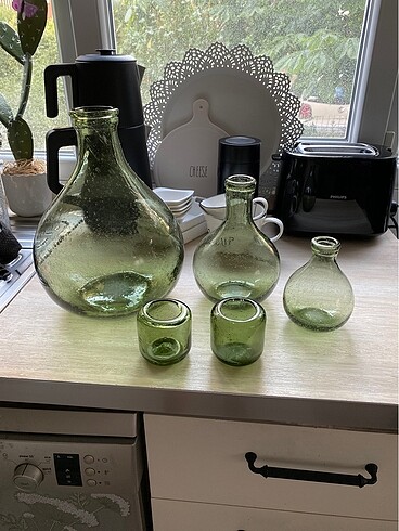 H&M home vazo / dekoratif obje seti