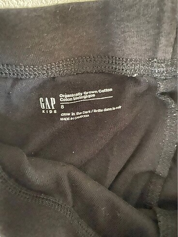 5 Yaş Beden siyah Renk Gap pijama takımı 5-6-7 yaş
