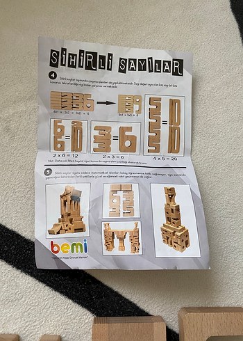 Eğitici Ahşap Sayılar Oyuncak - Görsel 7