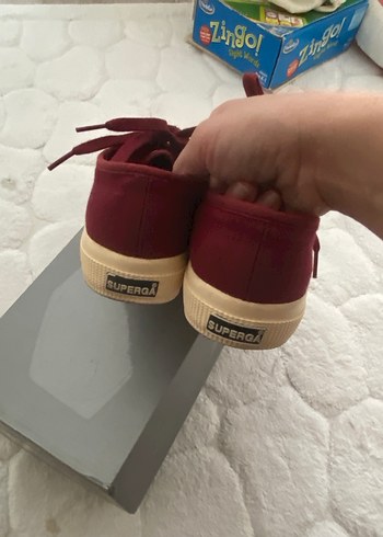 Superga 38 bordo orijinal - Görsel 8