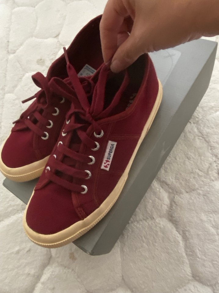 Superga 38 bordo orijinal - Görsel 2
