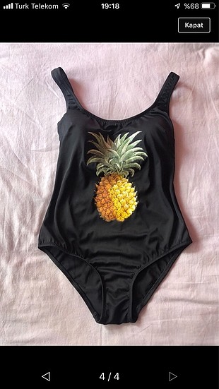 Koton ananas baskılı mayo