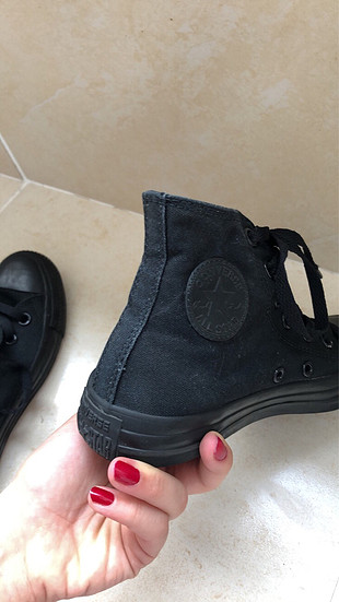 Converse Siyah uzun converse