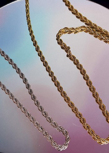 gold burgu kolye