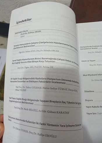 Hacettepe Üniversitesi Hemşirelik Yüksekokulu Dergisi - Görsel 2