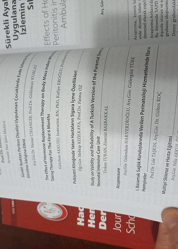 Hacettepe Üniversitesi Hemşirelik Yüksekokulu Dergisi - Görsel 4