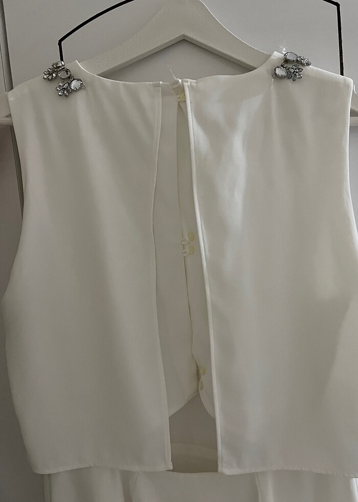 Beyaz elbise - Görsel 5