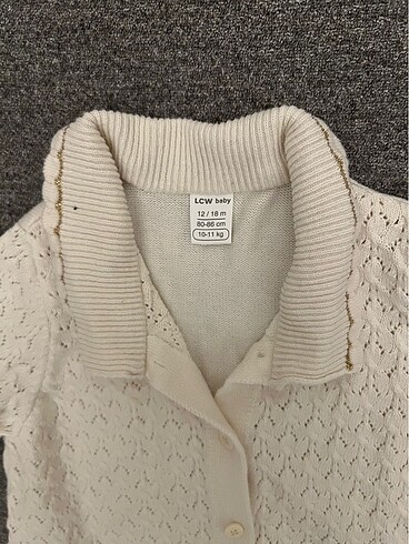 Kız bebek hırka - Görsel 4