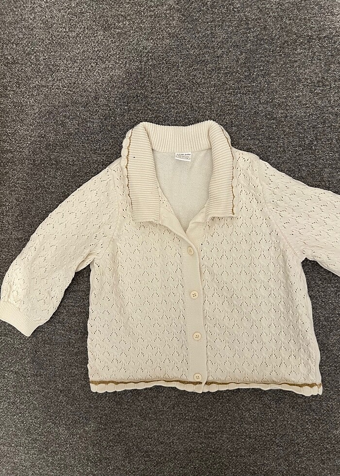 Kız bebek hırka - Görsel 2