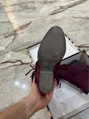 38 Beden bordo Renk Twist bot