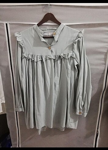 Lamelif gri tunik