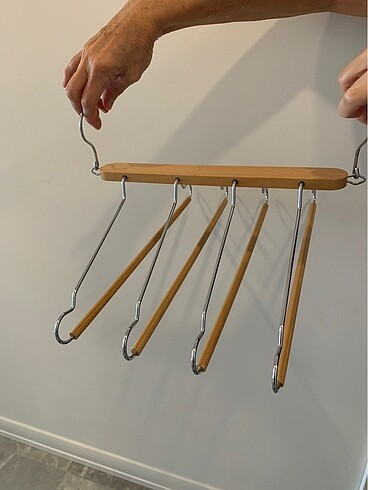 4lü Pantalon Askısı - Görsel 2