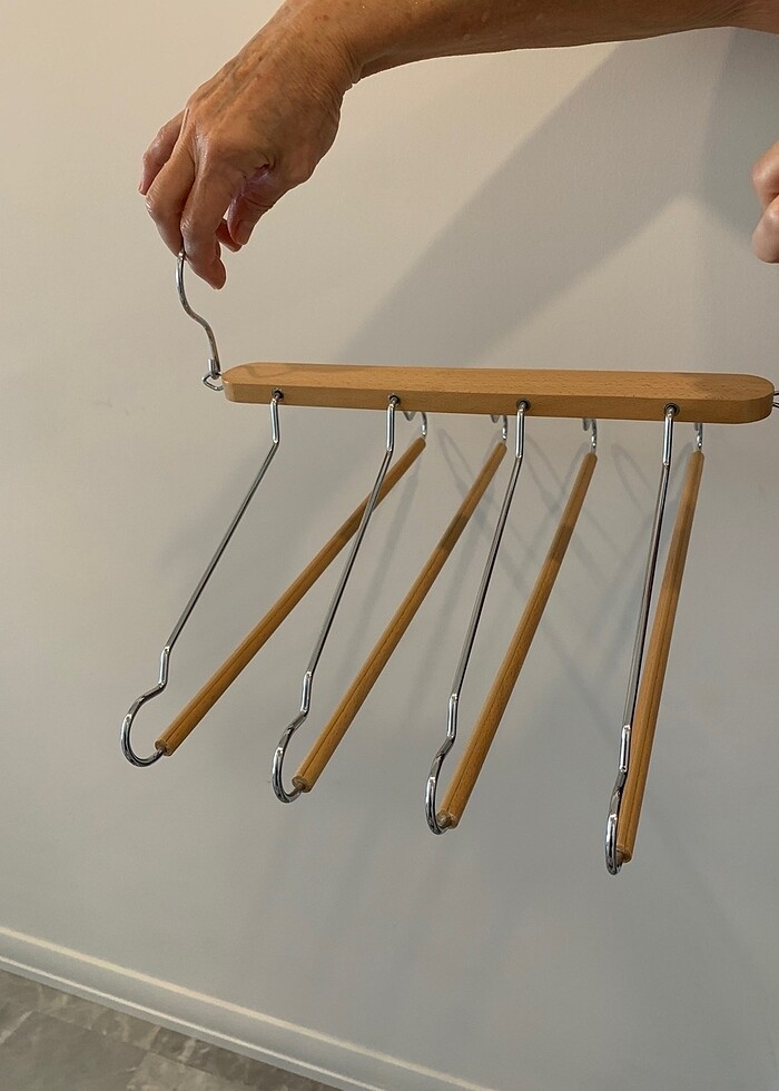 4lü Pantalon Askısı - Görsel 2