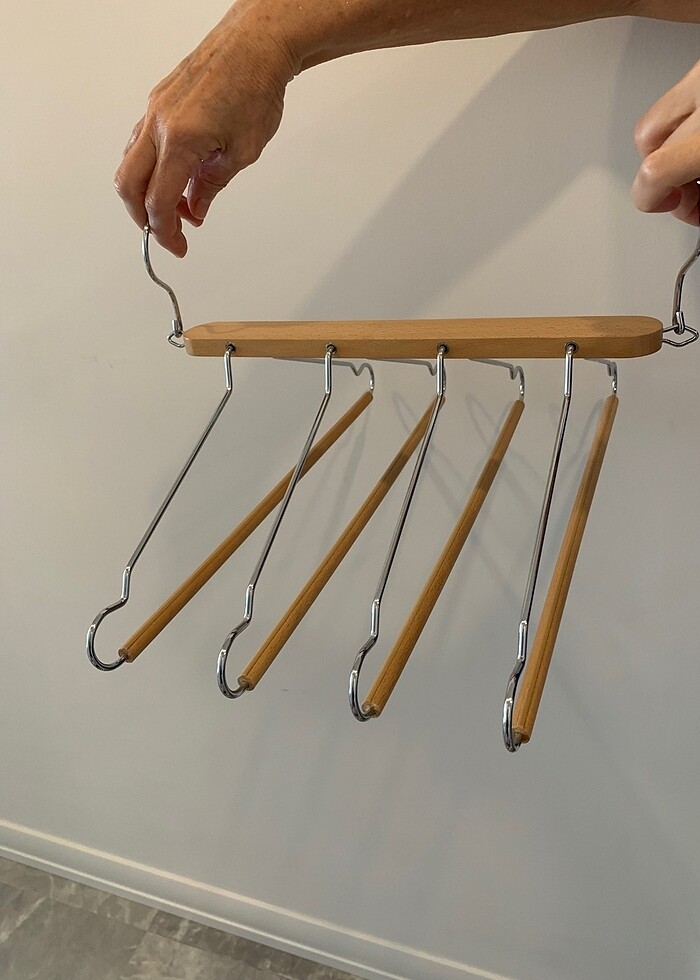 4lü Pantalon Askısı - Görsel 3