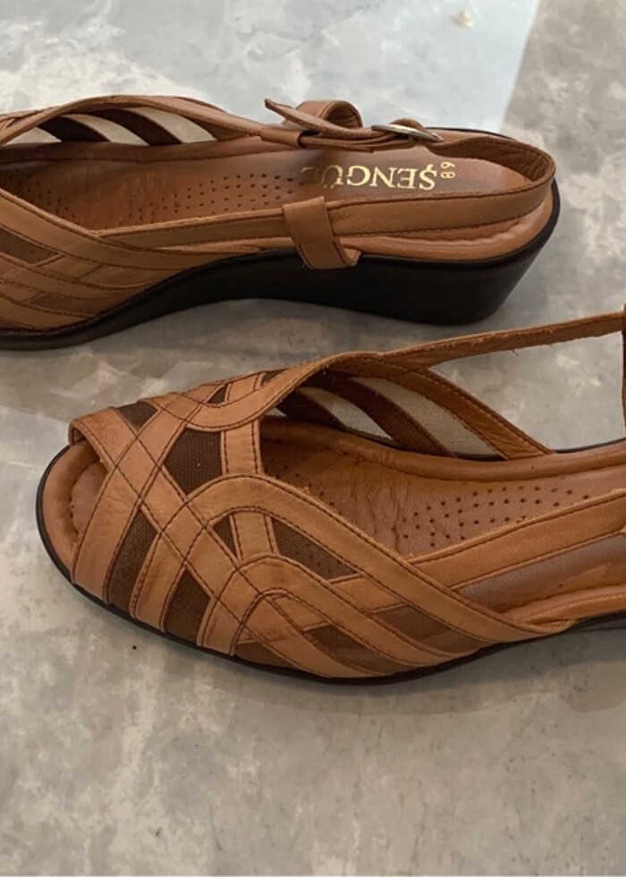 Kadın Deri Sandalet - Görsel 3