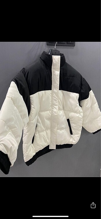 s Beden siyah Renk H&M ŞİŞME MONT