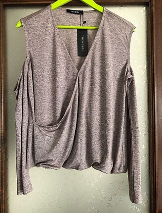 xl Beden Trendyolmilla gülkurusu bluz