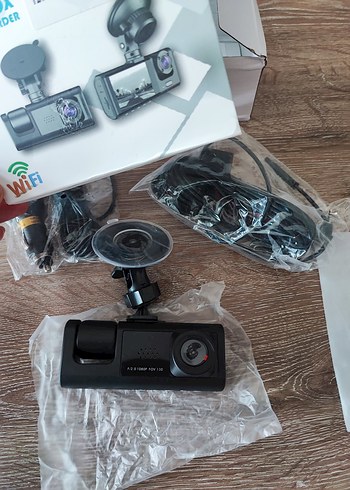 Siyah Araç Video Kamerası Seti - Görsel 3