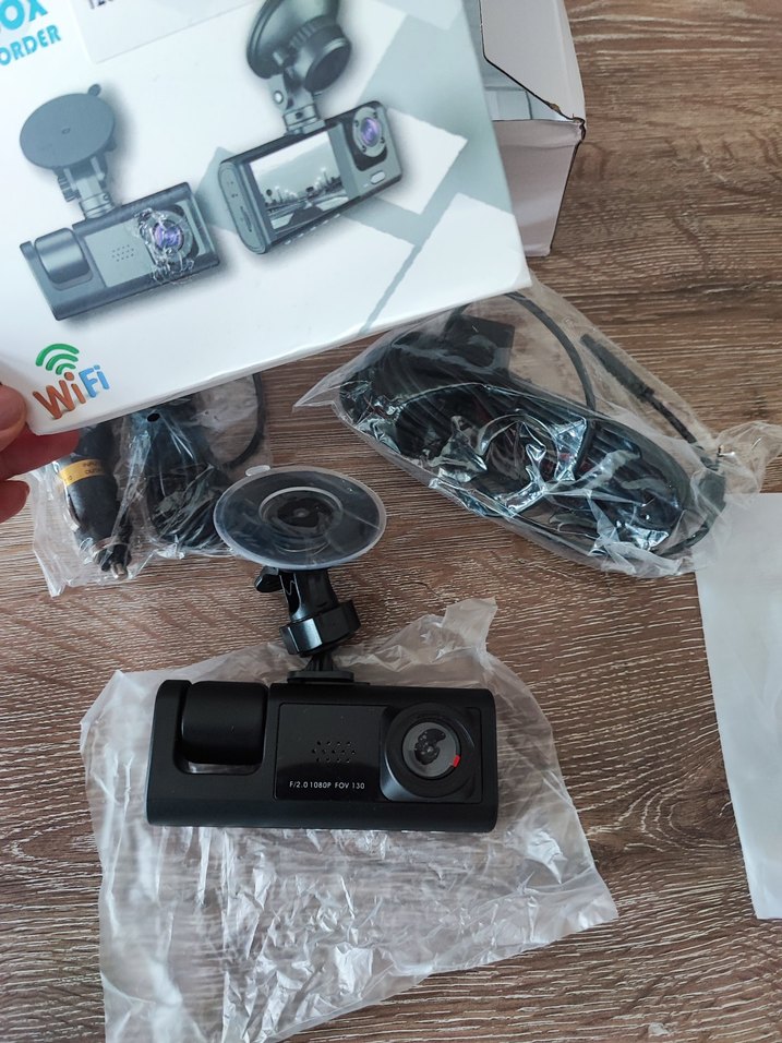 Siyah Araç Video Kamerası Seti - Görsel 3