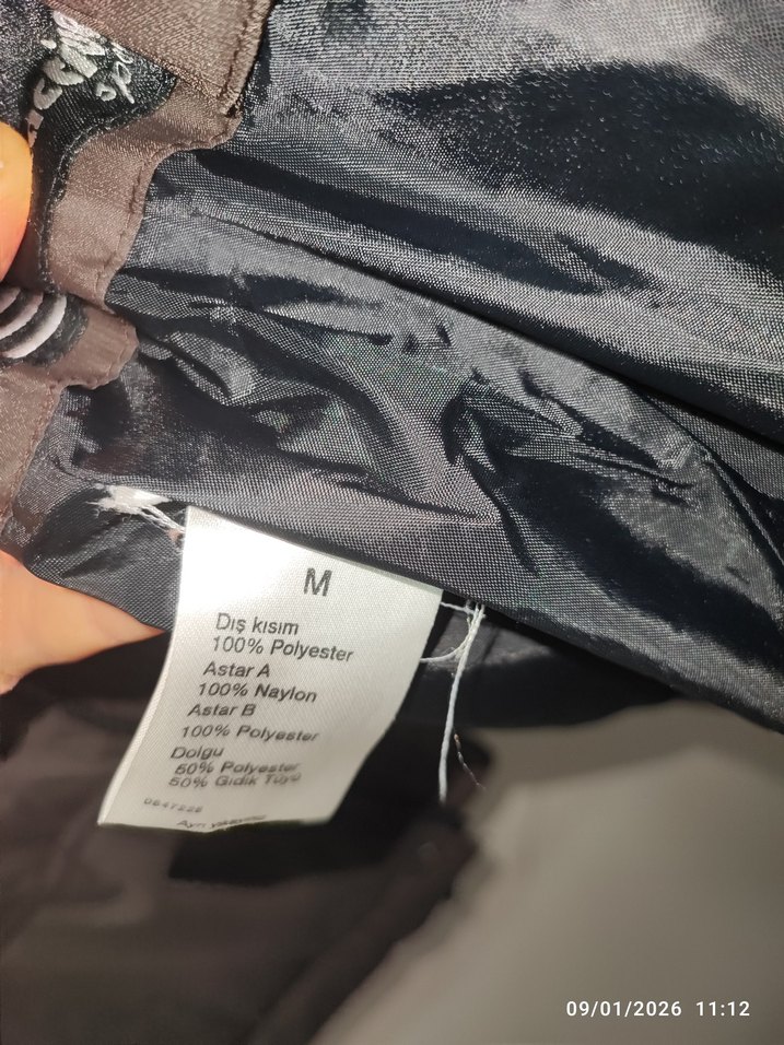 Kahverengi Peluş Yakalı Erkek Mont - Görsel 5