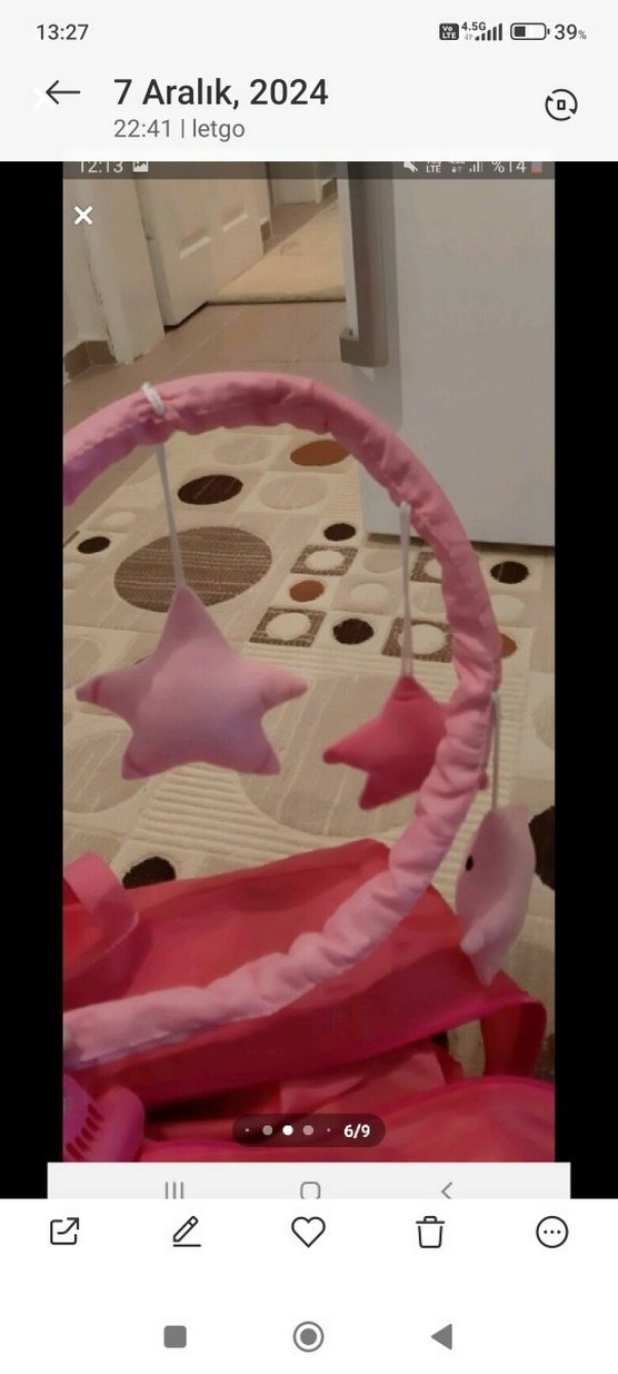 Pembe Bebek Oyun Parkı Yatak - Görsel 3