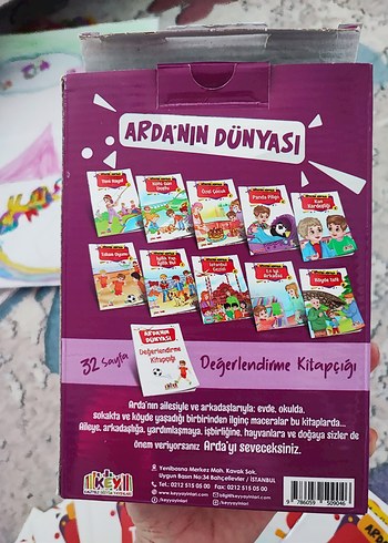 Arda'nın Dünyası Çocuk Kitapları Seti - Görsel 3