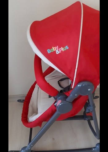 Kırmızı Bebek Beşiği ve Sepeti - Görsel 4