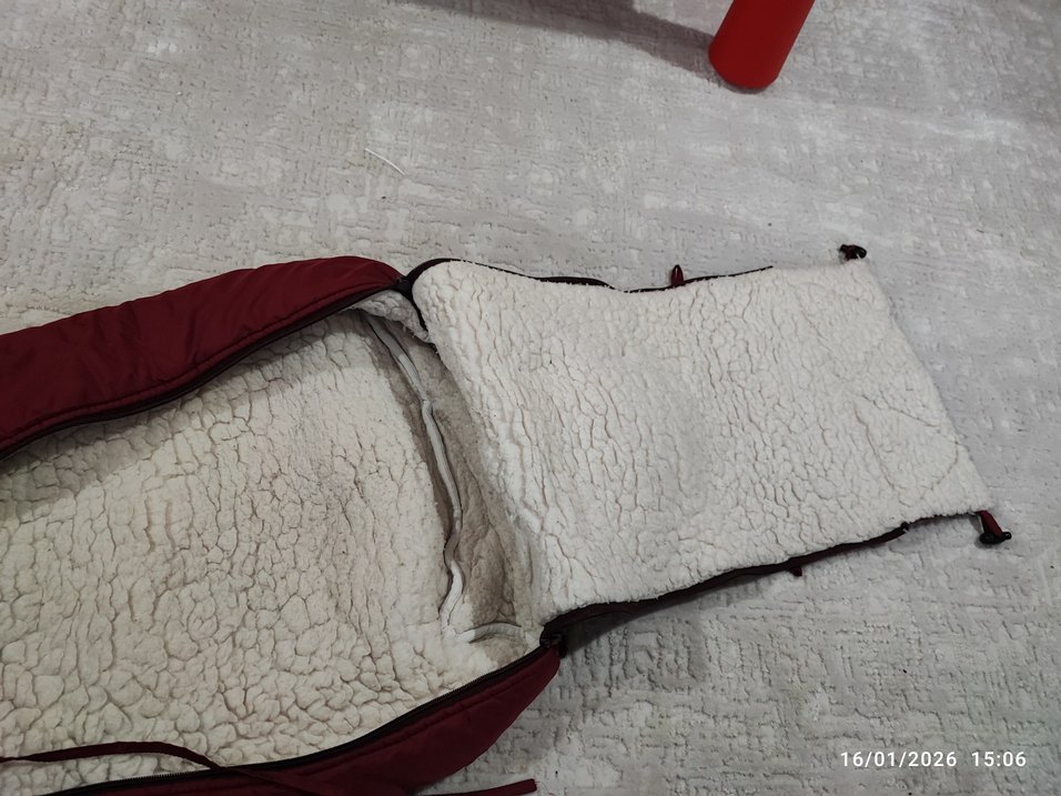 Bordo Bebek Taşıma Çantası - Görsel 5