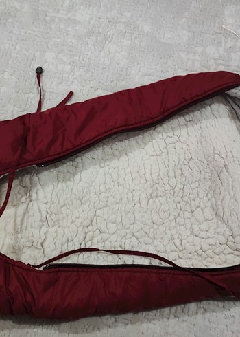 Bordo Bebek Taşıma Çantası - Görsel 4