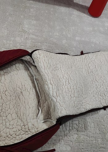 Bordo Bebek Taşıma Çantası - Görsel 7