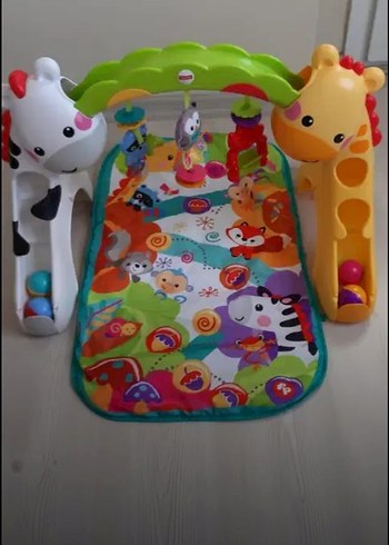 Renkli Bebek Oyun Matı ve Aktivite Merkezi - Görsel 2