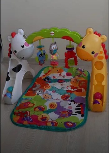 Renkli Bebek Oyun Matı ve Aktivite Merkezi - Görsel 3