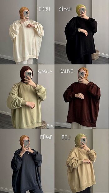 2 iplik sweatshirt
