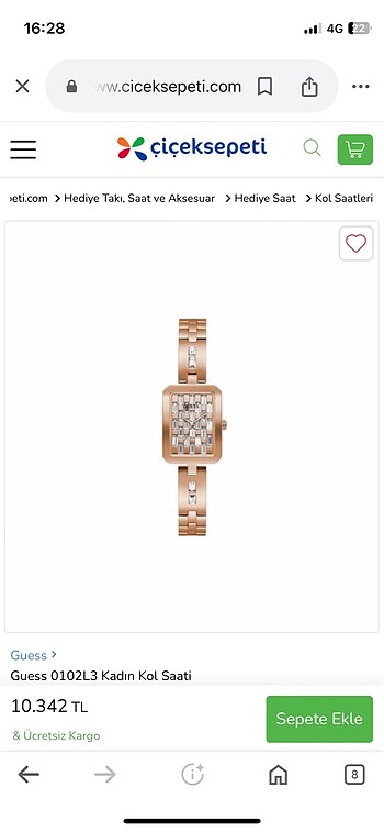 GUESS ORJİNAL SAAT